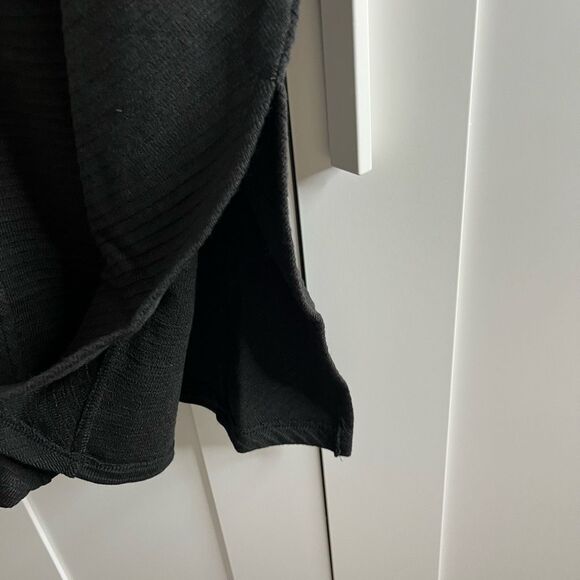 B.O.G. Band Of The Free RENEE BLACK RIBBED PENCIL SKIRT Women Small Side Slit NW - Picture 7 of 12